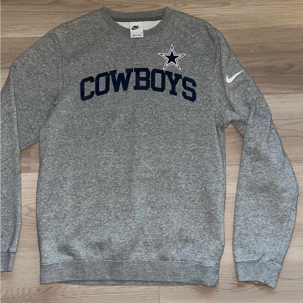 Nike Men's S Dallas Cowboys Club Pullover Sweatshirt - Great Condition